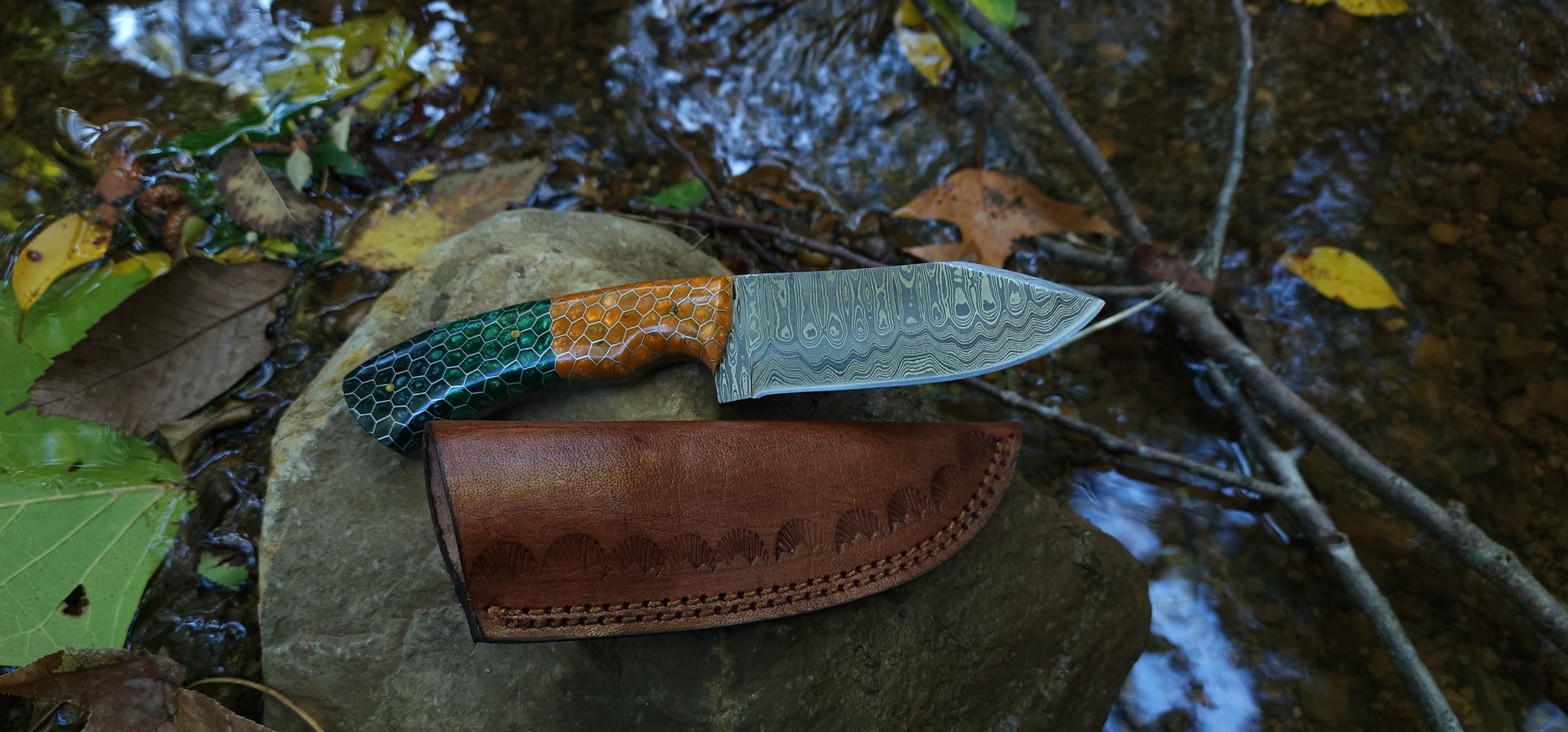 EBK-08 Honey Comb hunting knife