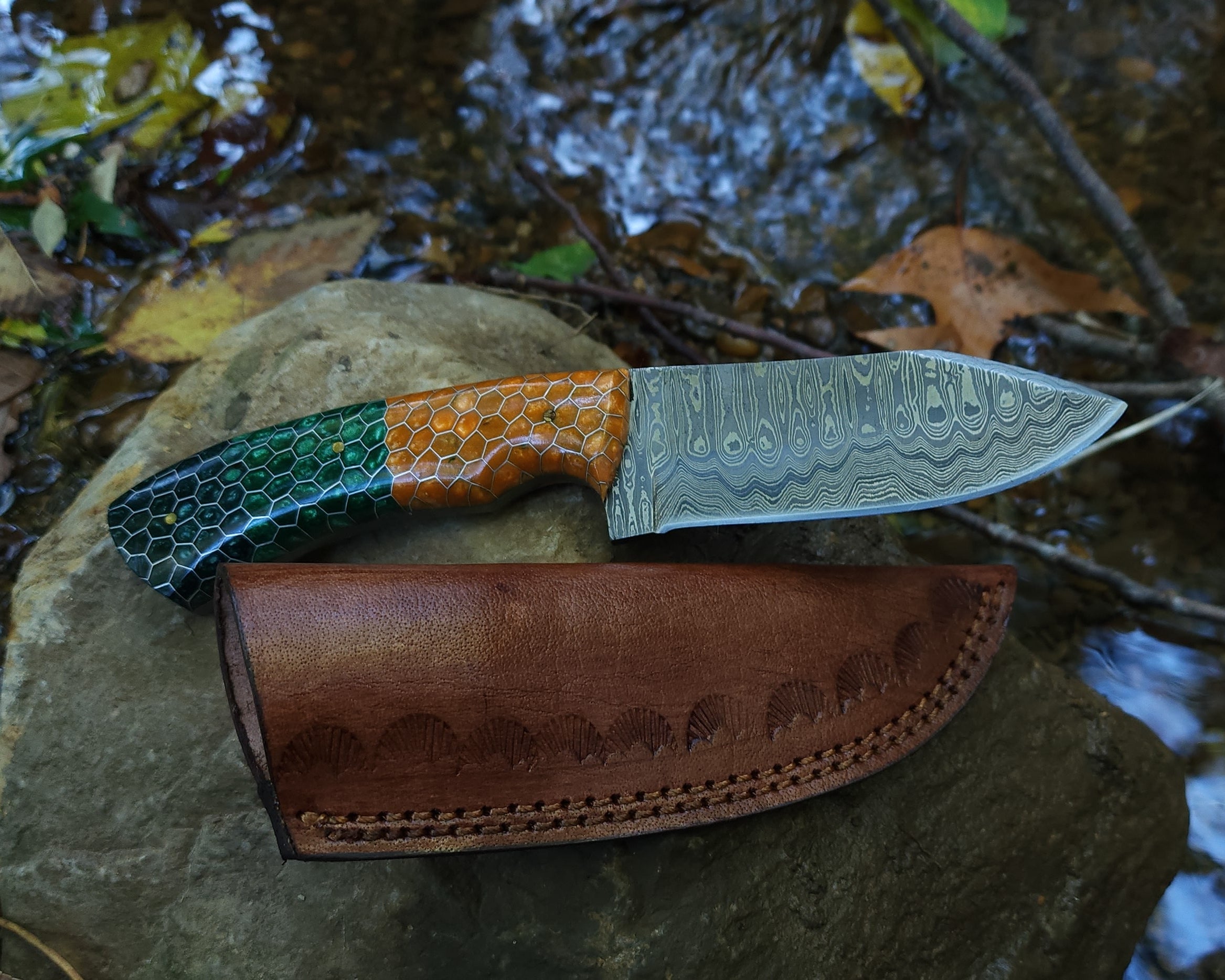 EBK-08 Honey Comb hunting knife