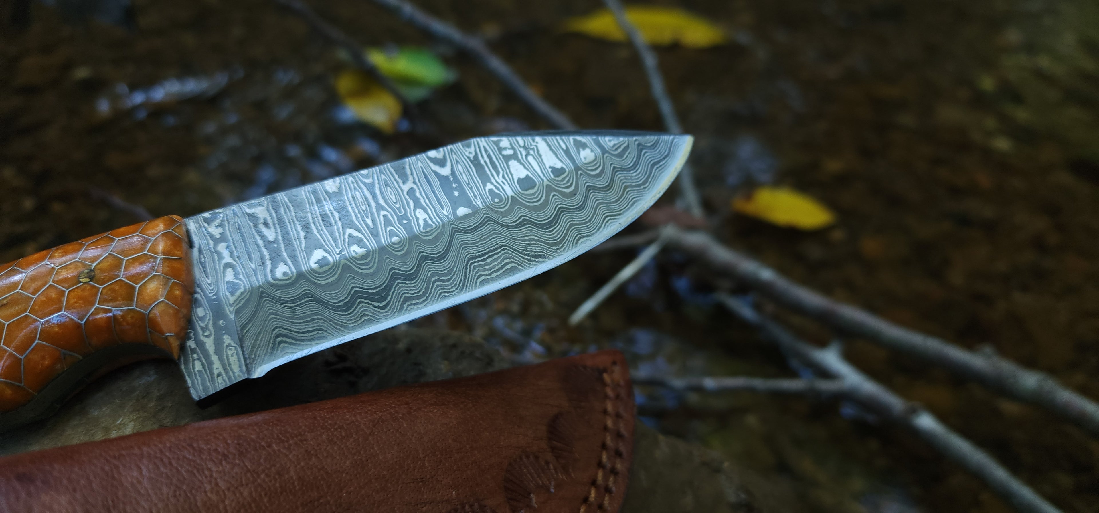 EBK-08 Honey Comb hunting knife