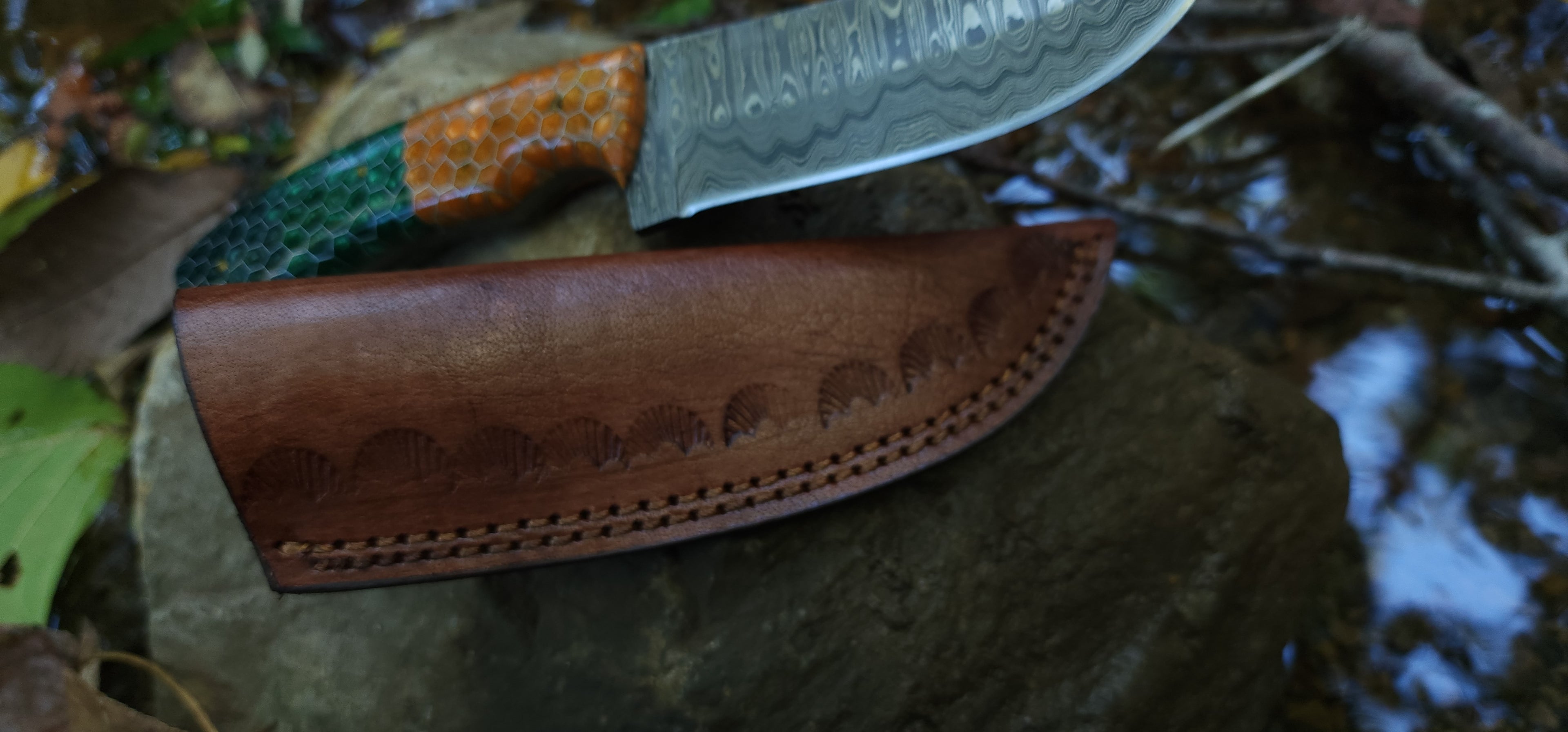 EBK-08 Honey Comb hunting knife