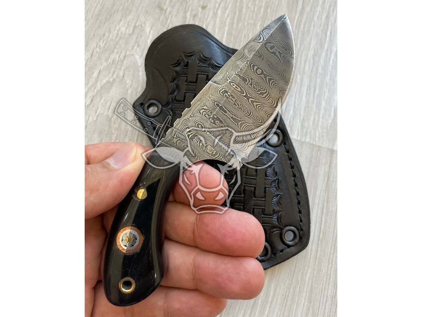 EBK-155 Custom Handmade DAMASCUS Skinner Birthday Gift Anniversary Gift Christmas Gift For Him