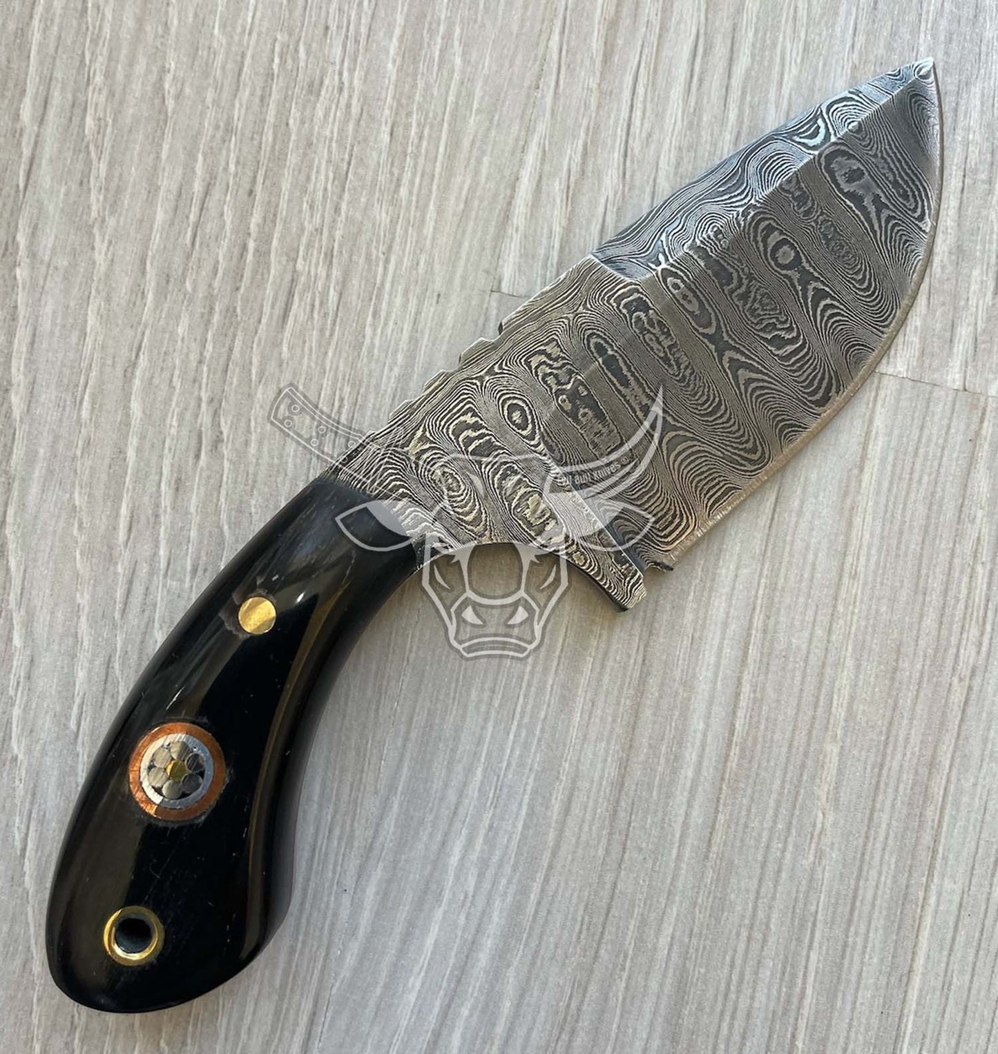 EBK-155 Custom Handmade DAMASCUS Skinner Birthday Gift Anniversary Gift Christmas Gift For Him