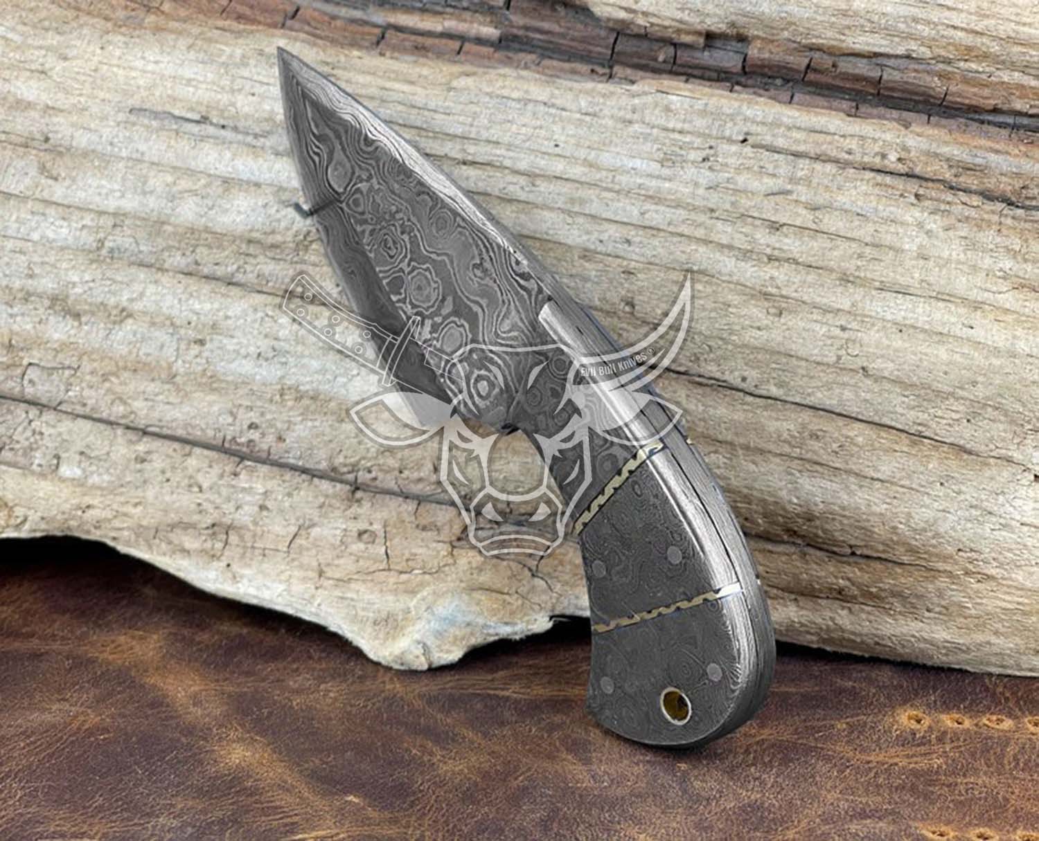 EBK-112 Damascus Skinner