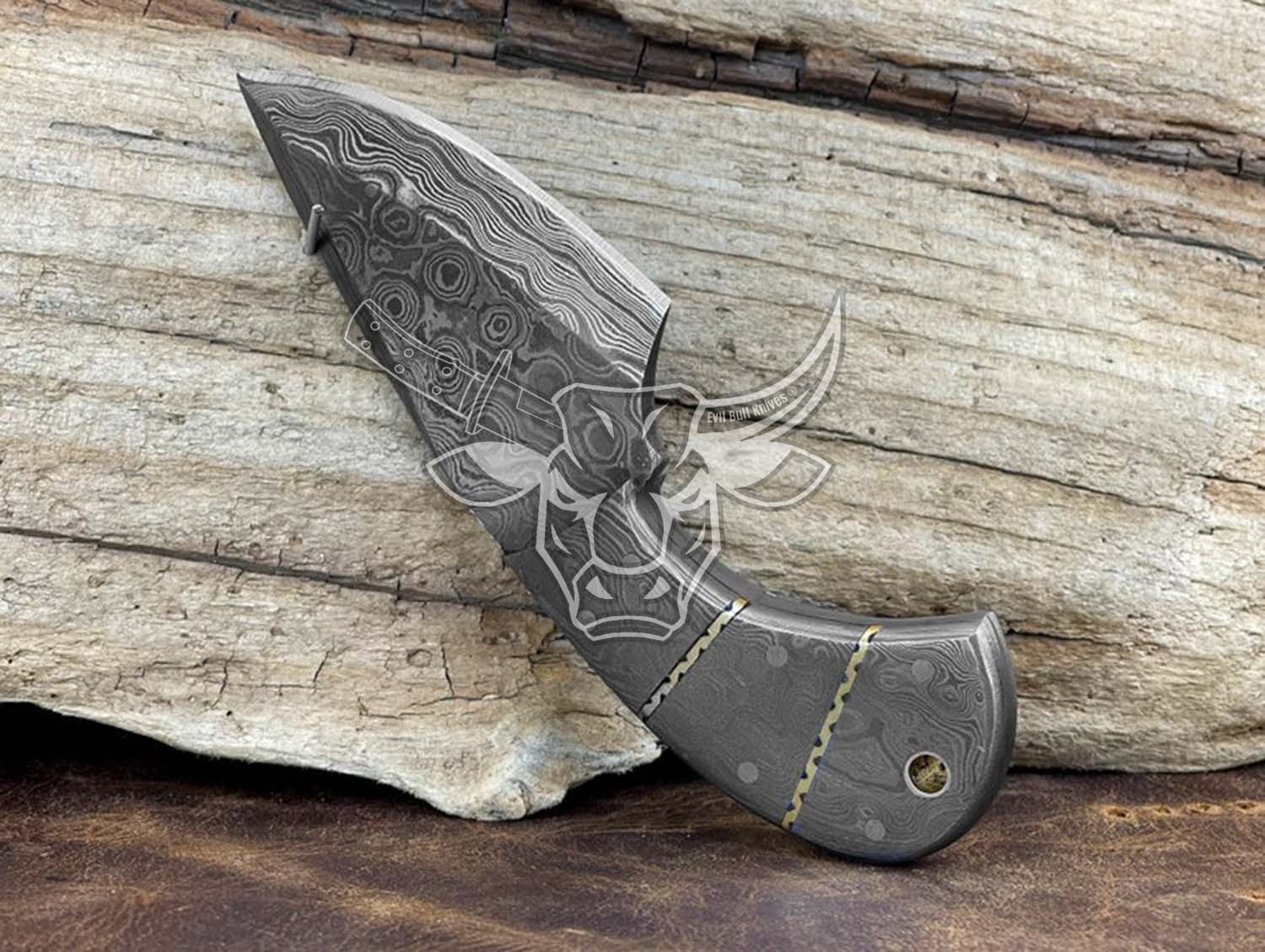 EBK-112 Damascus Skinner