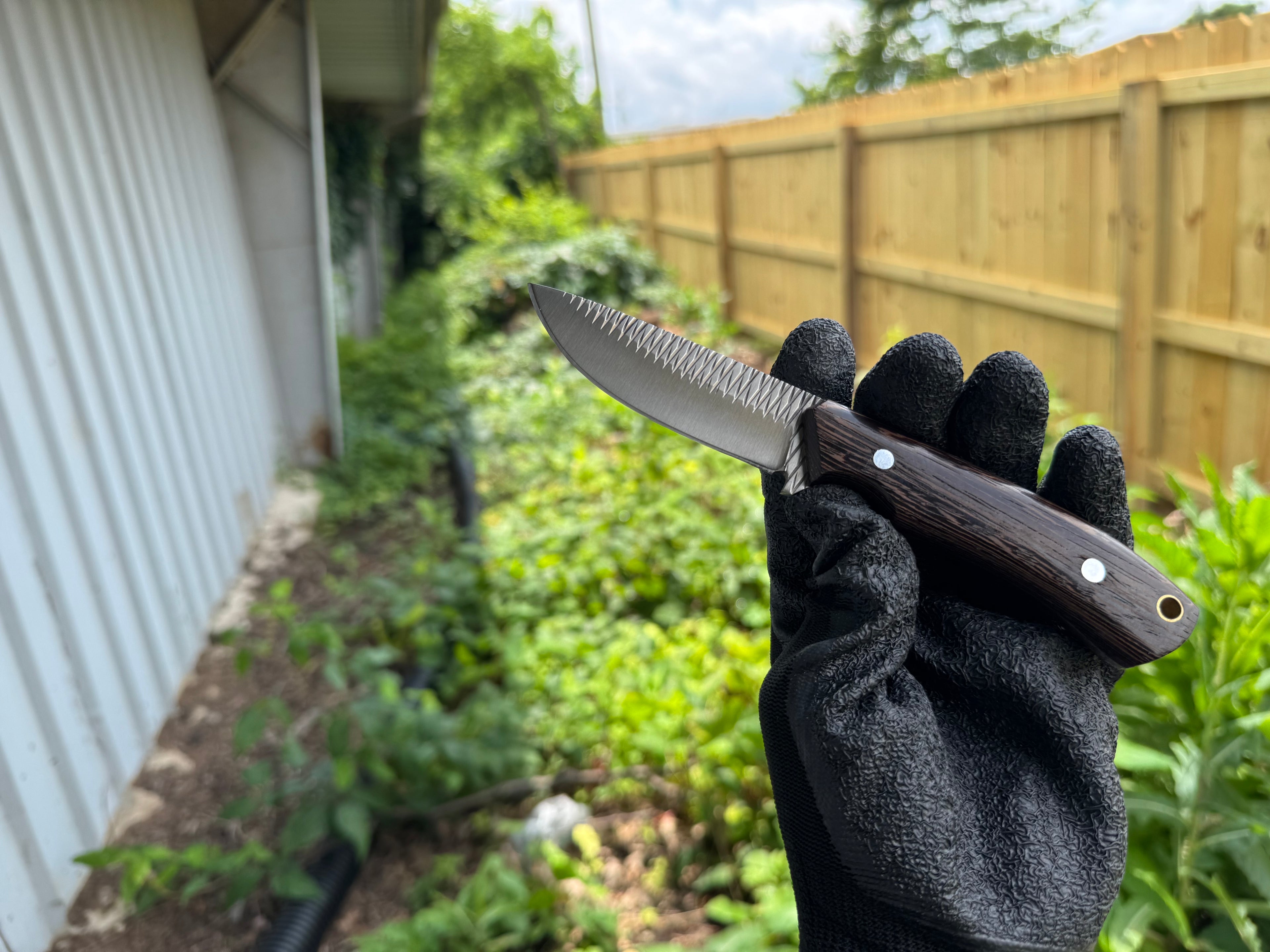 Rasp steel Edc knife