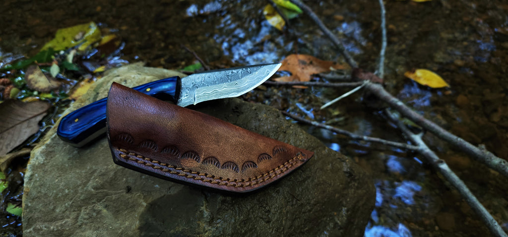 EBK-07 Damascus Steel Hunting Knife