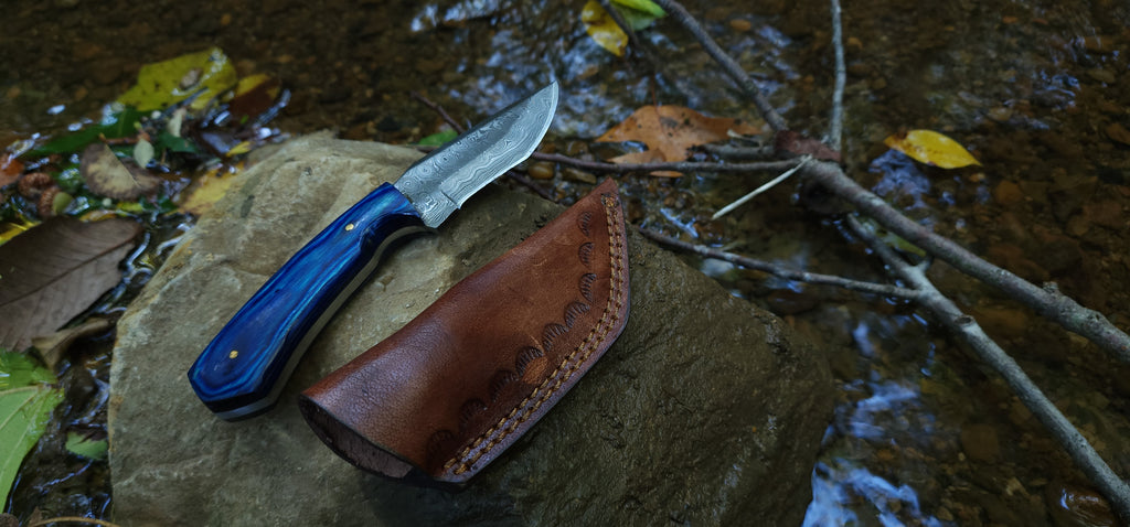 EBK-07 Damascus Steel Hunting Knife