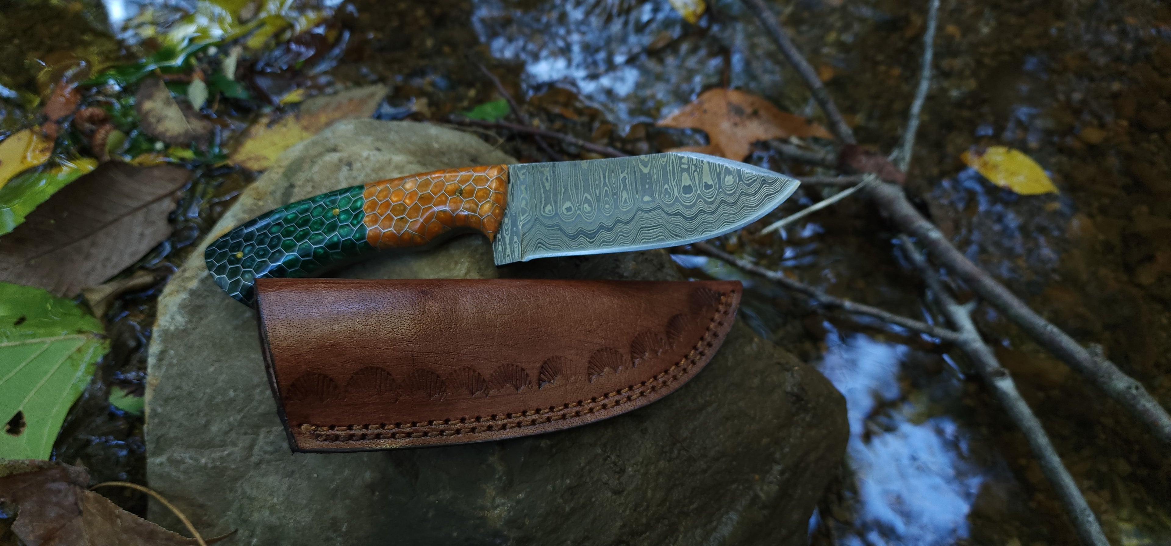EBK-08 Honey Comb hunting knife