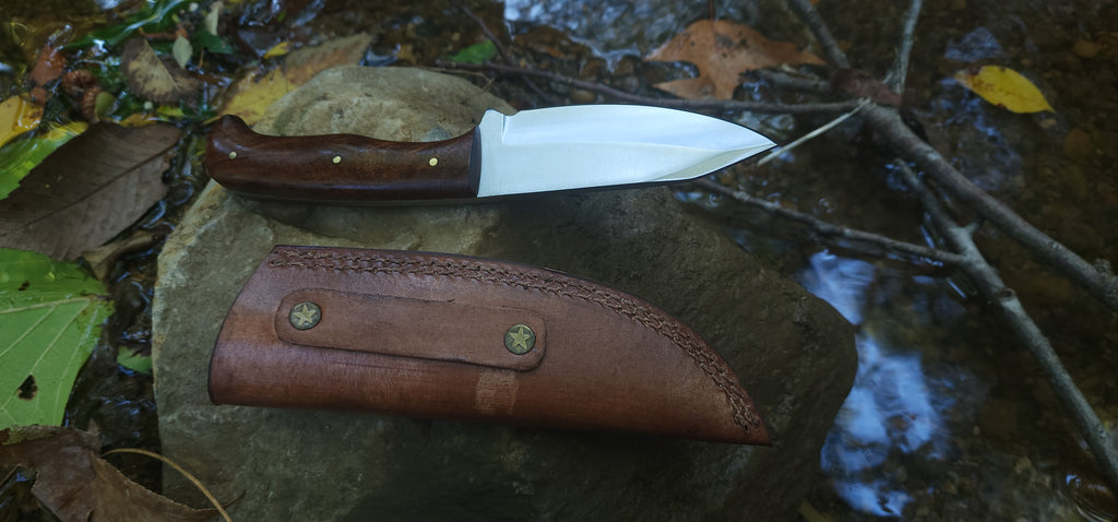 EBK-02 D2-Bull Horn Steel hunting knife