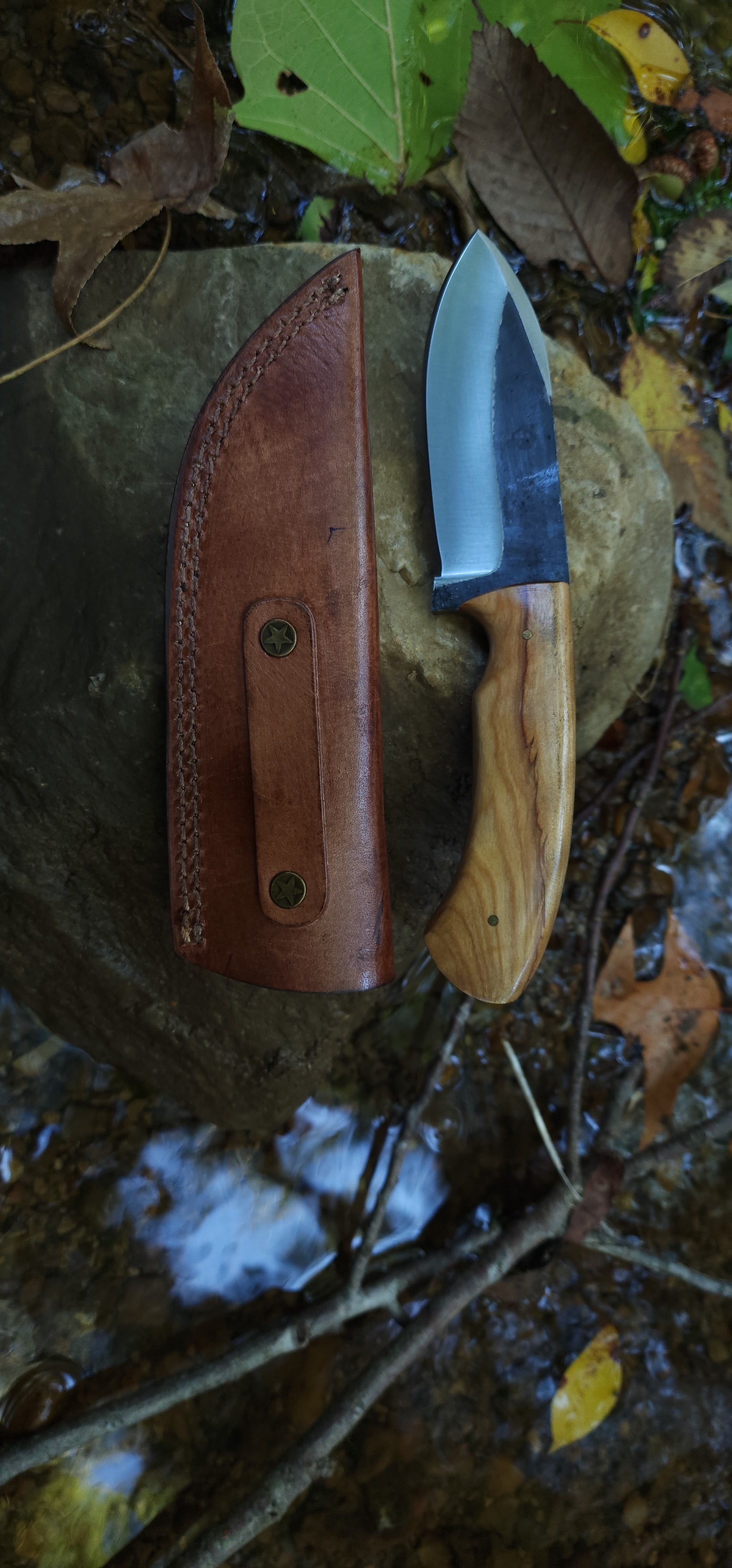 EBK-13 Handforged knife fixed blade camping knife custom made knife