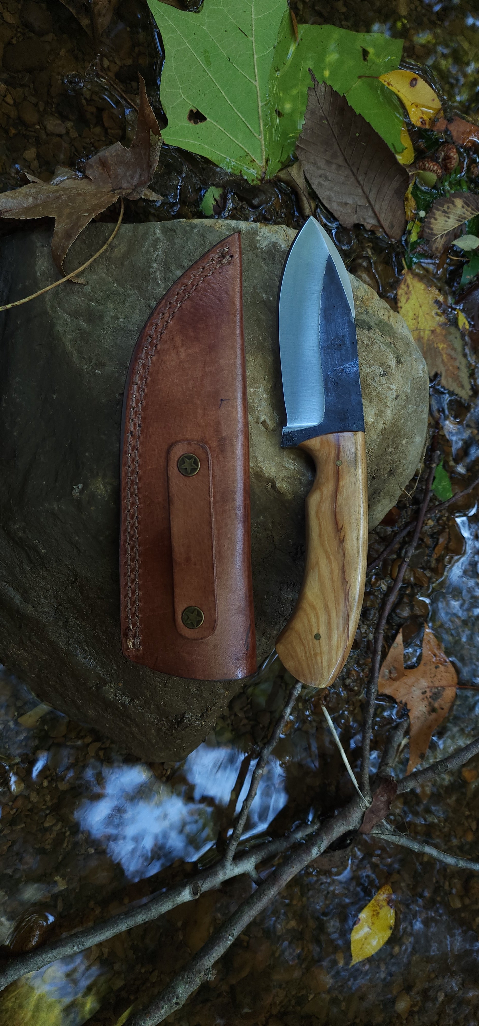 EBK-13 Handforged knife fixed blade camping knife custom made knife