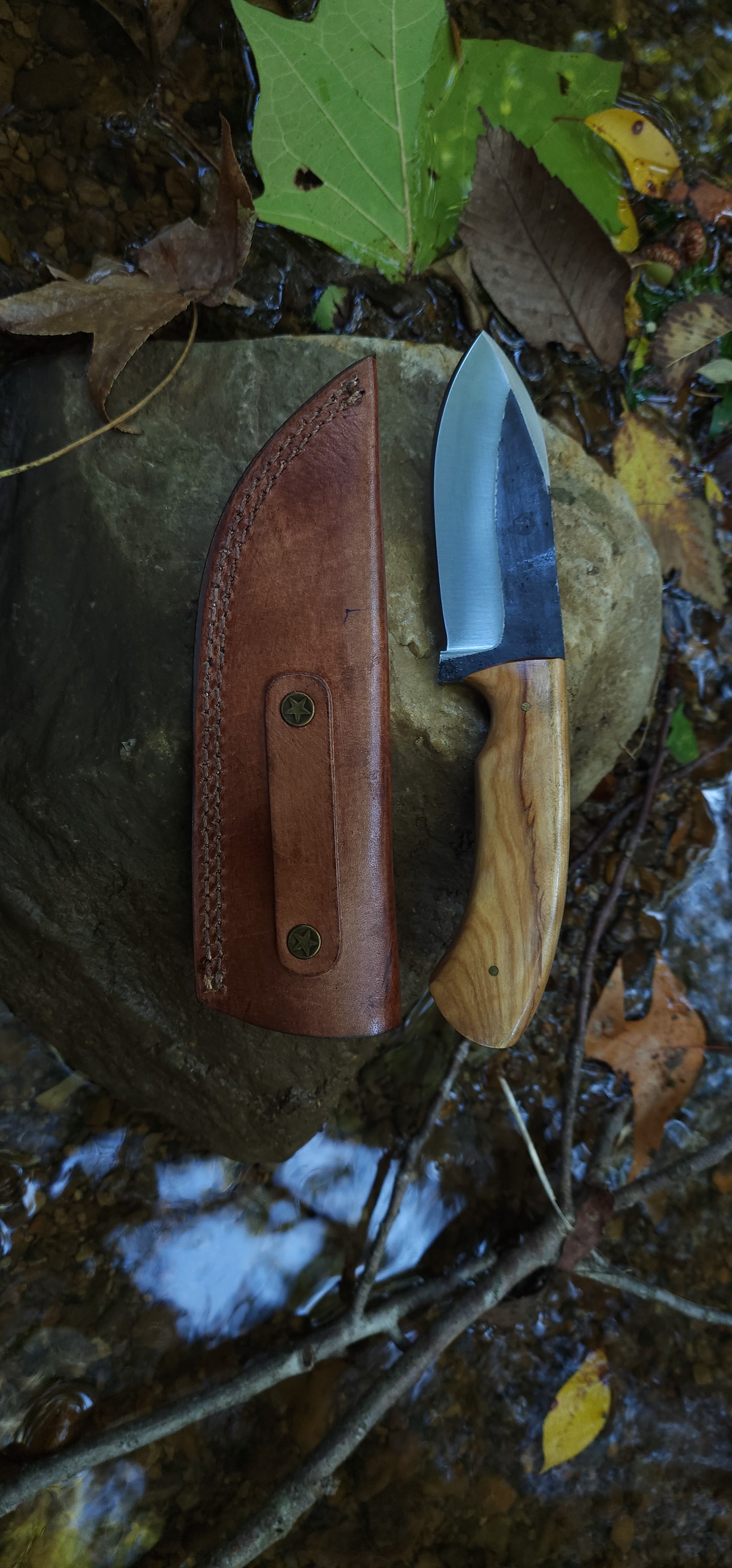 EBK-13 Handforged knife fixed blade camping knife custom made knife
