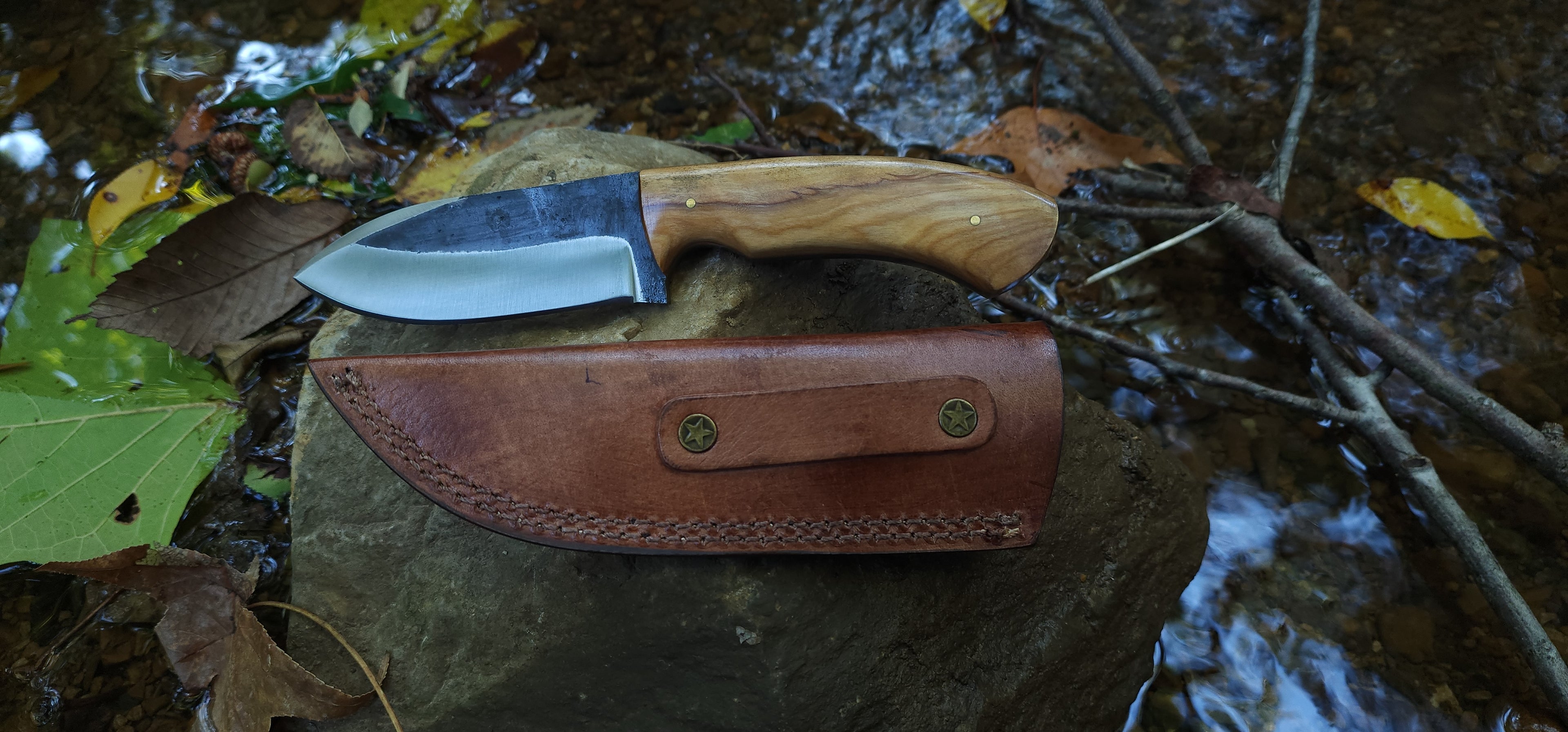 EBK-13 Handforged knife fixed blade camping knife custom made knife