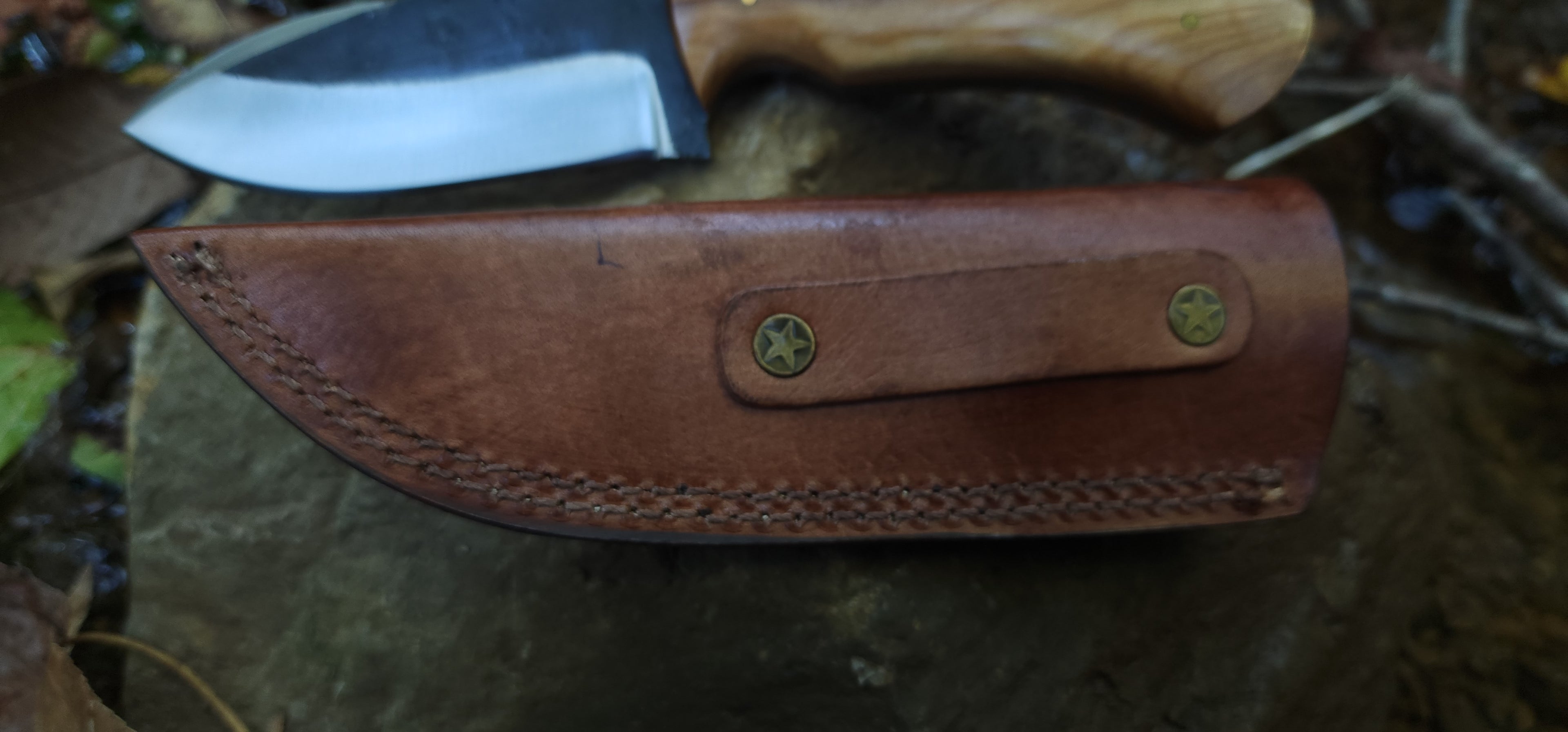EBK-13 Handforged knife fixed blade camping knife custom made knife