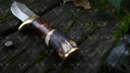 EBK-12 Damascus Steel Hunting Knife