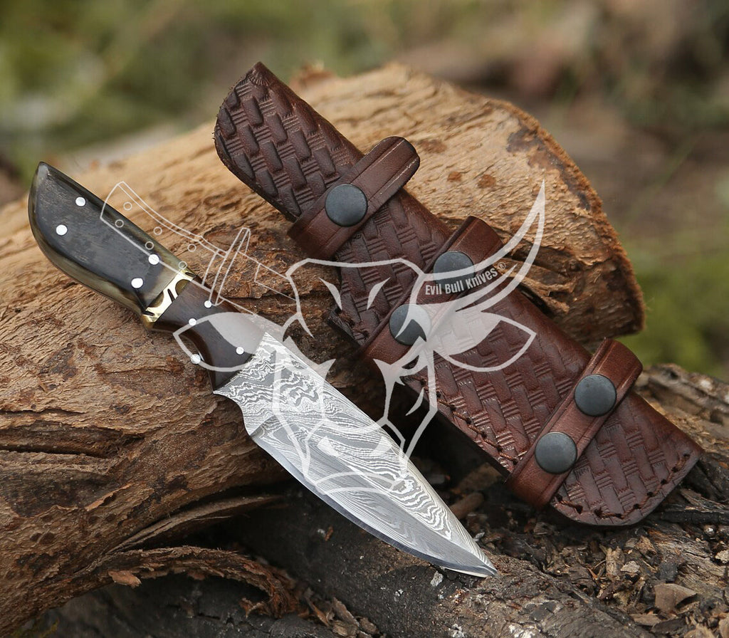 EBK-36 Custom Hand Made Damascus Skinner Anniversary Gift, Birthday Gifts  Christmas Gift For Him