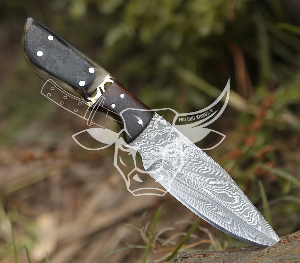 EBK-36 Custom Hand Made Damascus Skinner Anniversary Gift, Birthday Gifts  Christmas Gift For Him