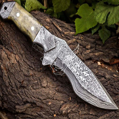 Damascus Bone Collector - EBK_163