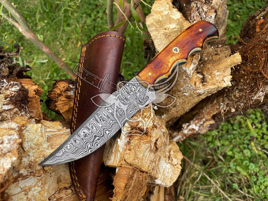 EBK-109 Damascus Hunting Knife