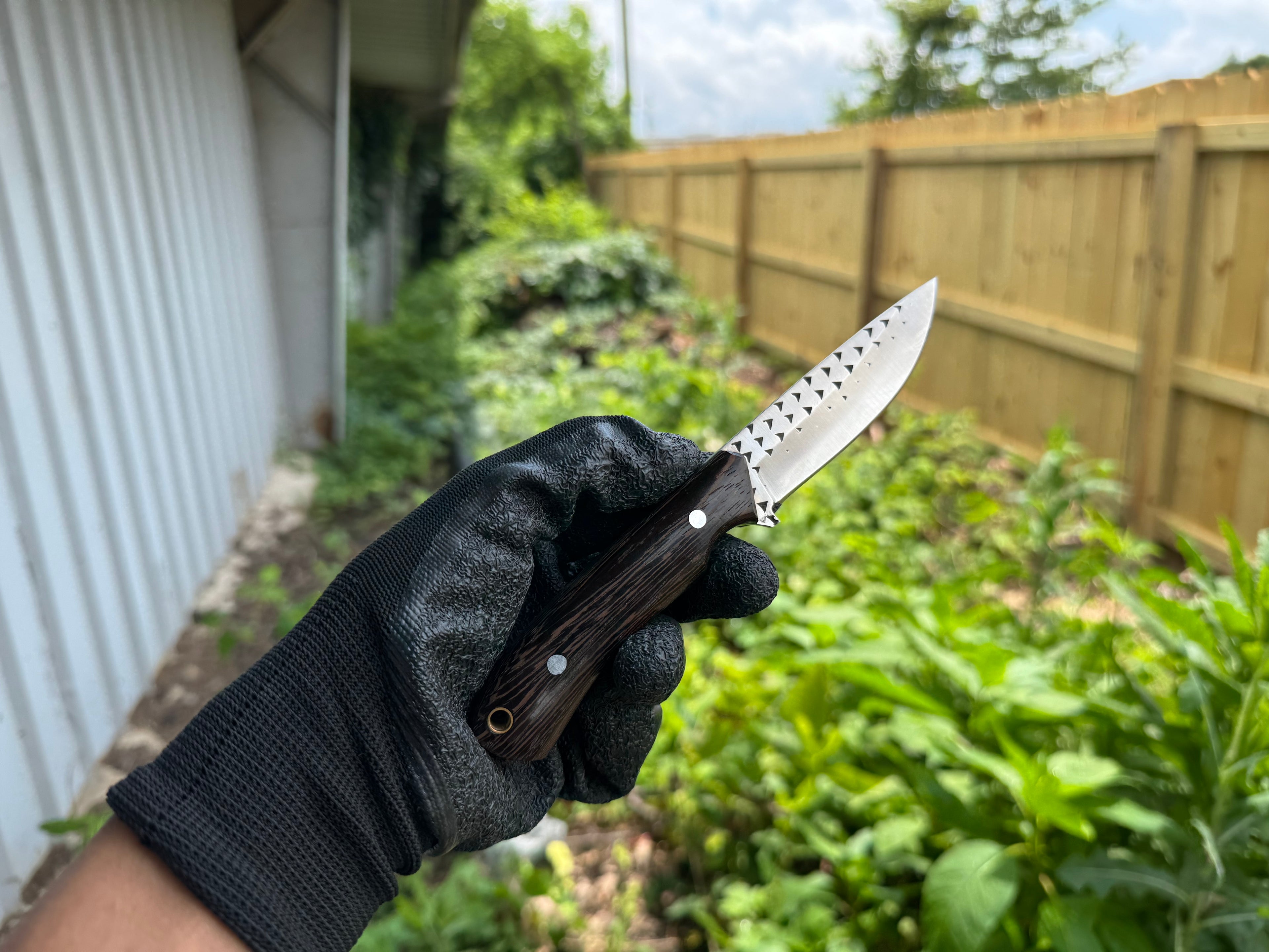 Rasp steel Edc knife