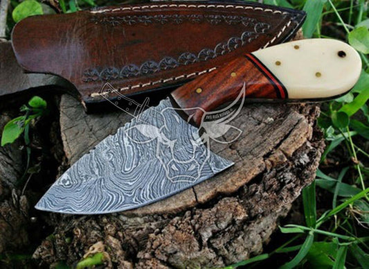 EBK-108 Damascus Skinning Knife