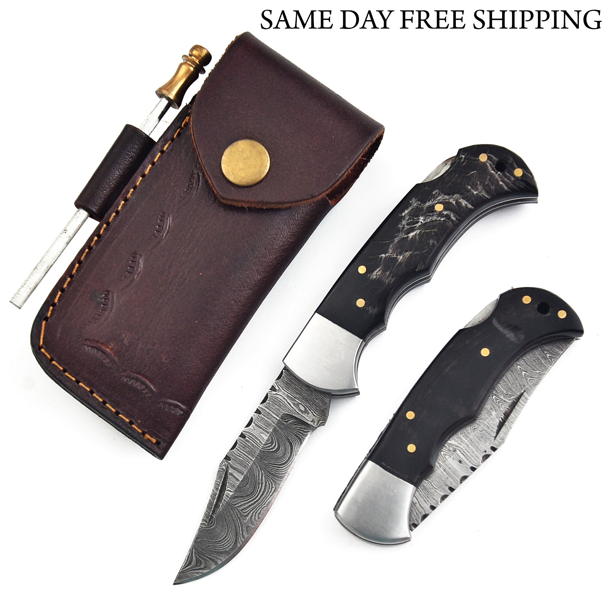 EBK-21 Bull horn champ Pocket knife