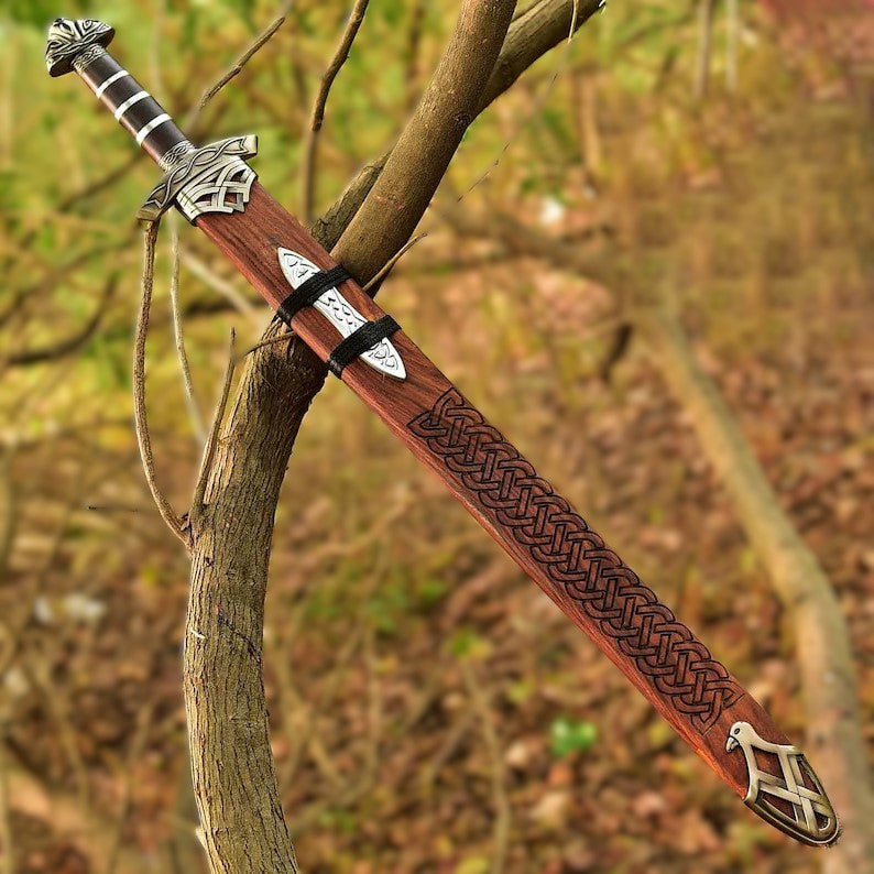 Damascus Steel Viking Sword  EBKS-02