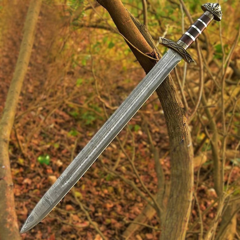 Damascus Steel Viking Sword  EBKS-02