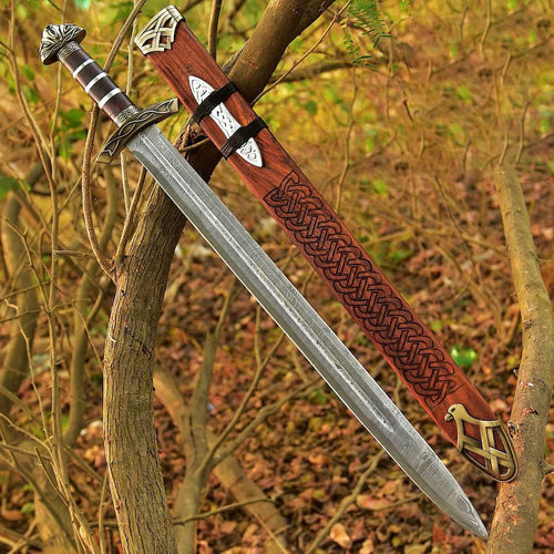 Damascus Steel Viking Sword  EBKS-02