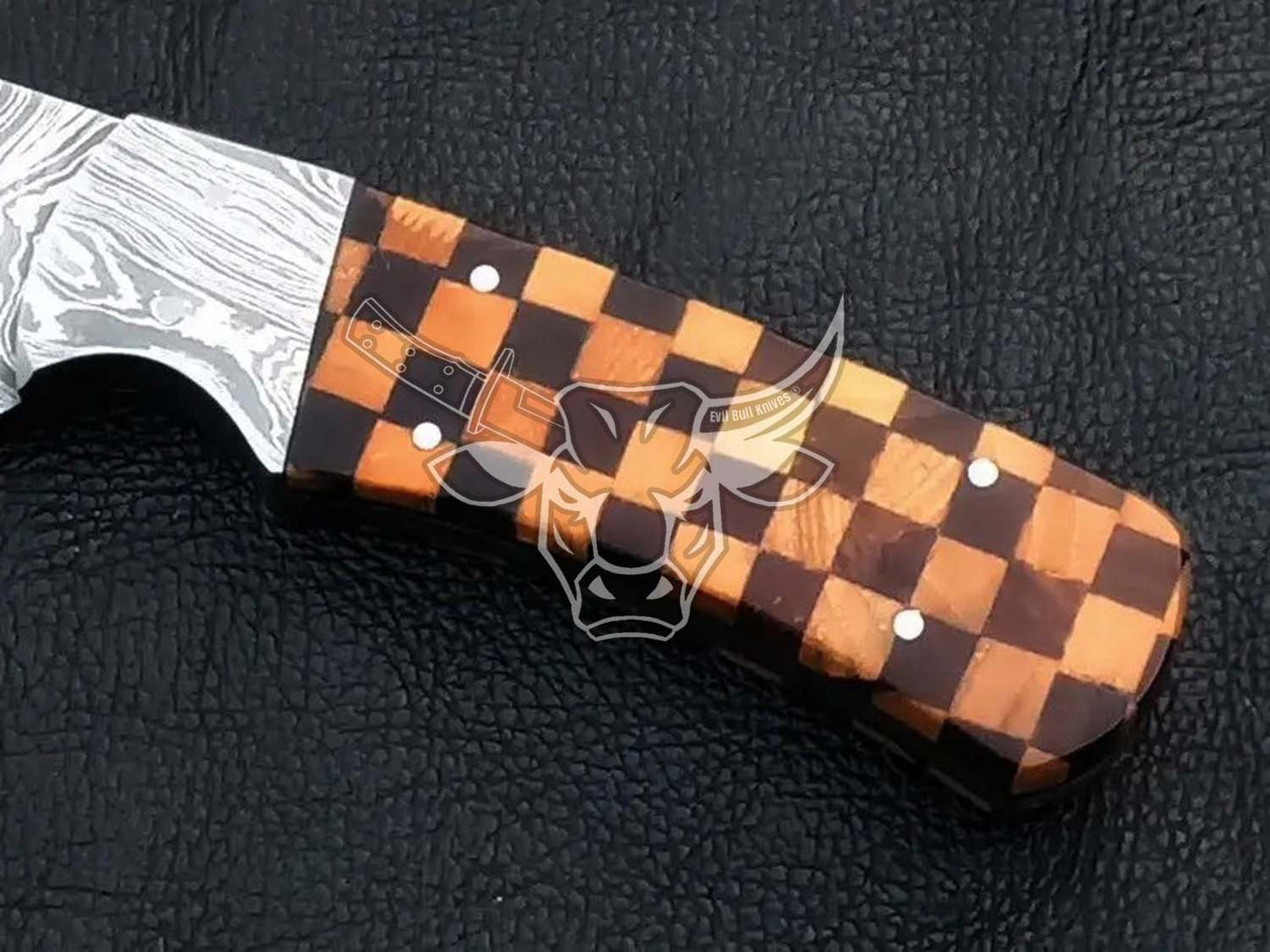 EBK-117 Damascus Steel Hunting Knife