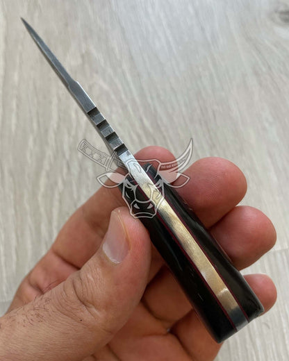 EBK-155 Custom Handmade DAMASCUS Skinner Birthday Gift Anniversary Gift Christmas Gift For Him