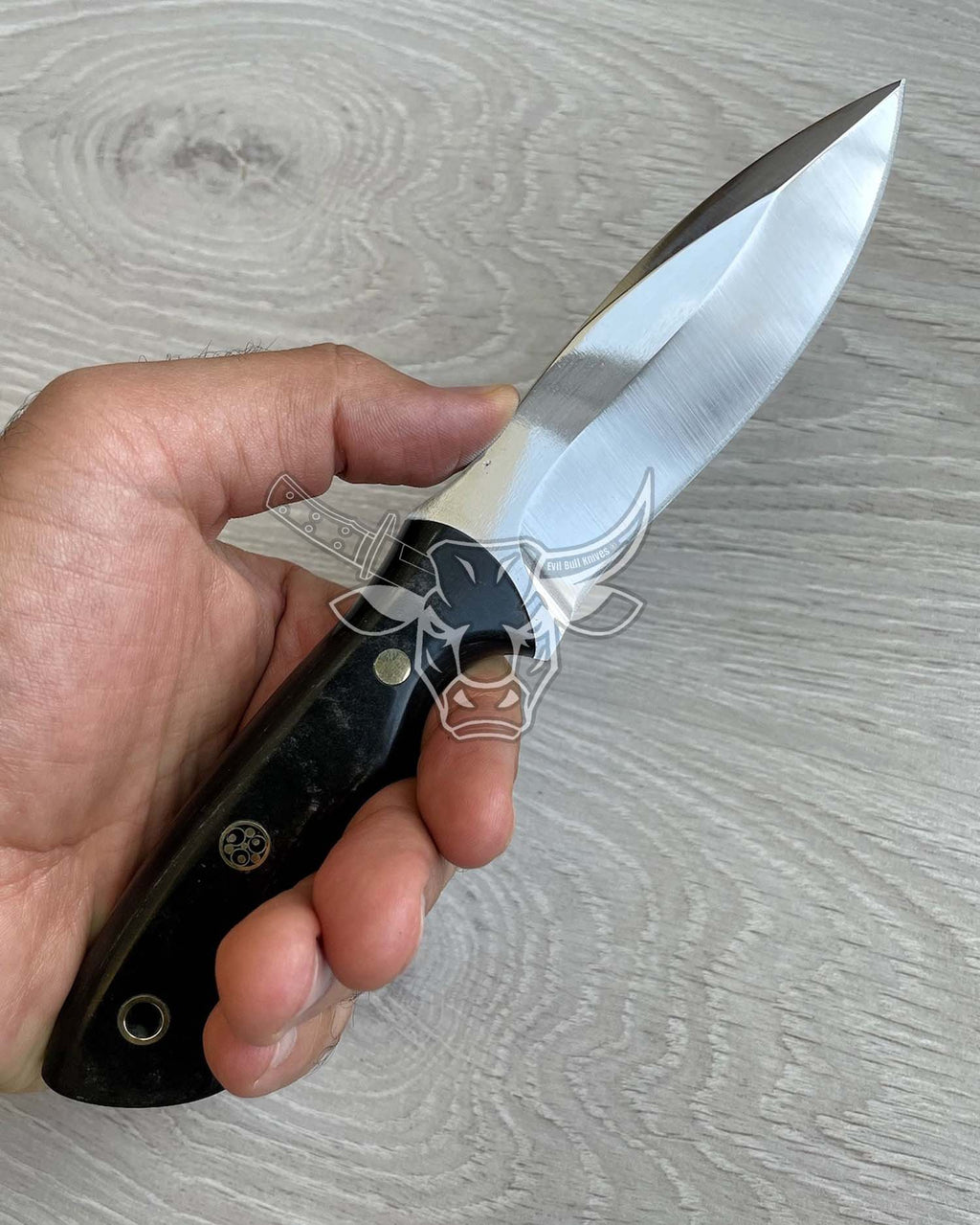 EBK-141 Black Venom Knife D-2 Steel