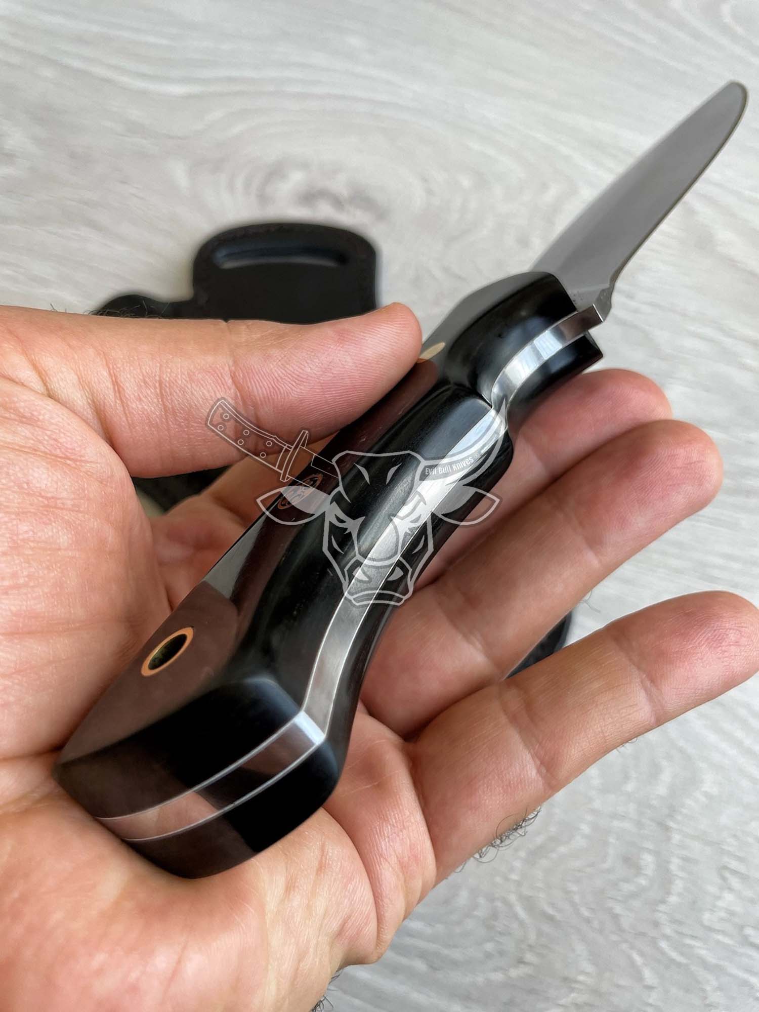 EBK-141 Black Venom Knife D-2 Steel
