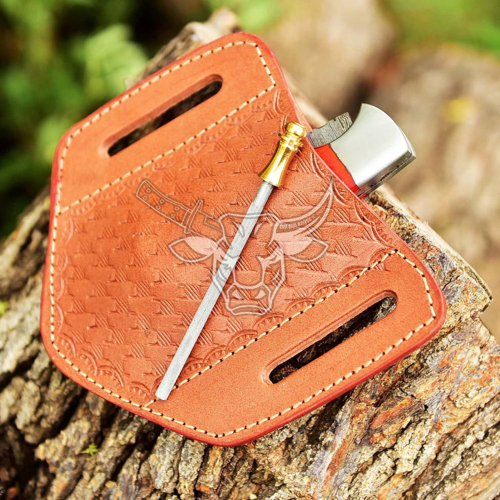 EBK-68 Custom Handmade Damascus Folding Pocket Knife Groomsman Gift ,Anniversary Gift, Christmas Gift For Him
