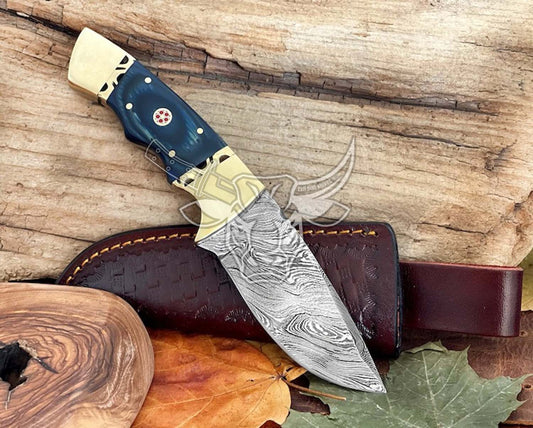 EBK-116 Damascus Steel Hunting Knife