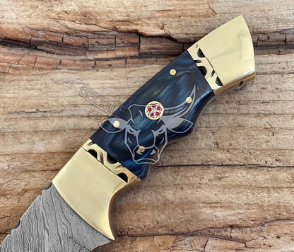 EBK-116 Damascus Steel Hunting Knife