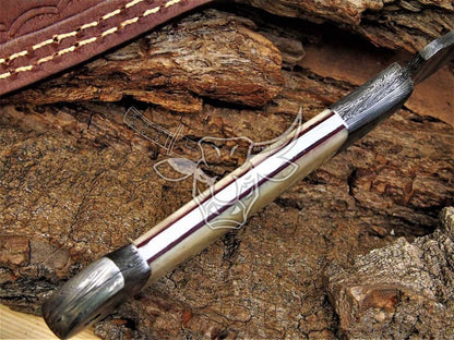 EBK-122 Damascus Steel Hunting Knife