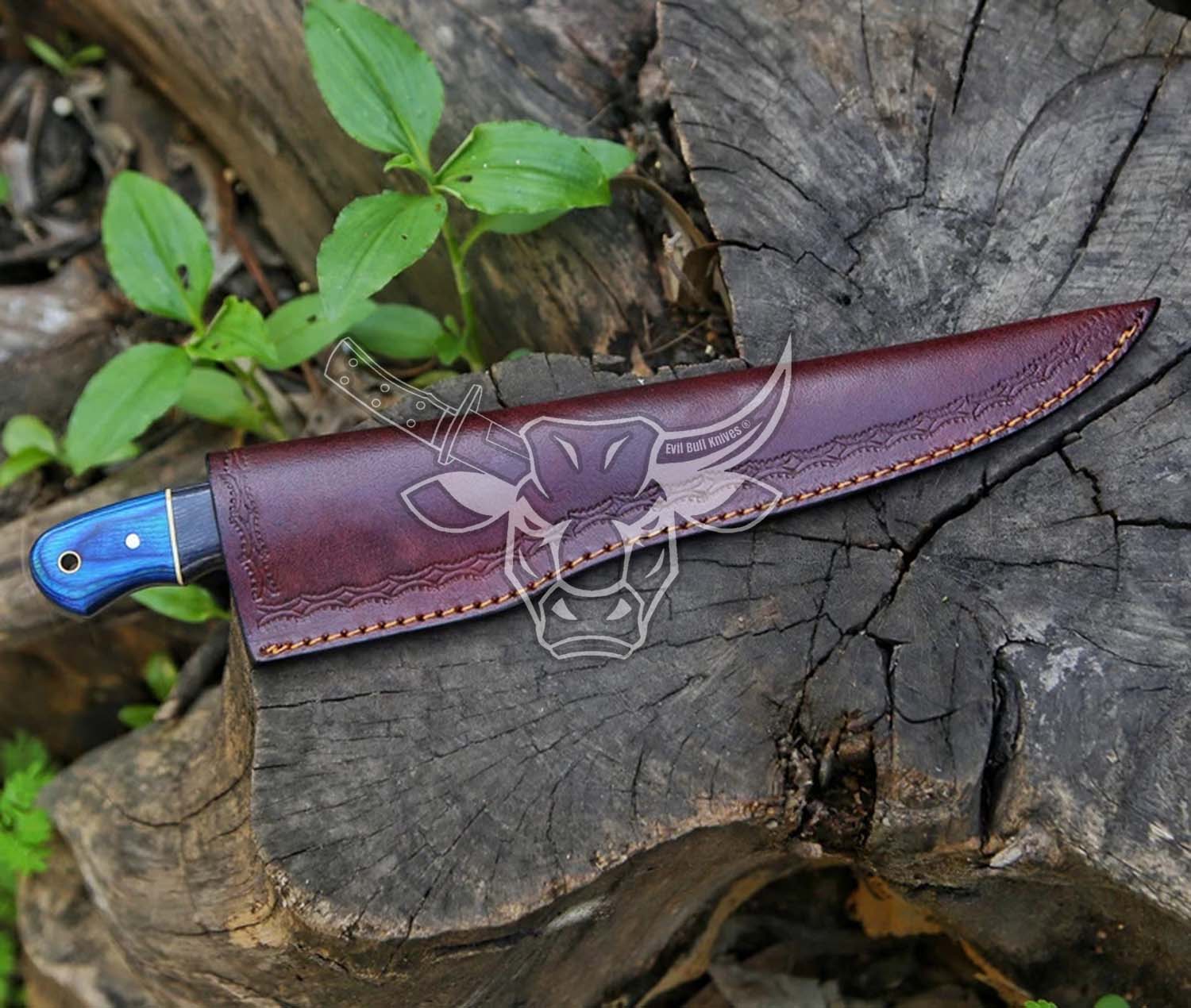 EBK-43 Fillet Fishing Knife Handmade Damascus Steel Knife with Flexible Blade Chef Gift For Special Occasions Personalize Your Kitchen Dinner Set Gift For Him
