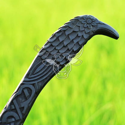 EBK-145 Custom Handmade Carbon Steel Axe Wooden Handle Gift For Father, Fathers day Gift, Anniversary Gift , Christmas Gift For Him