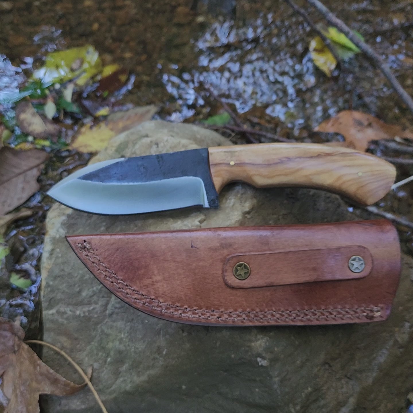 EBK-13 Handforged knife fixed blade camping knife custom made knife