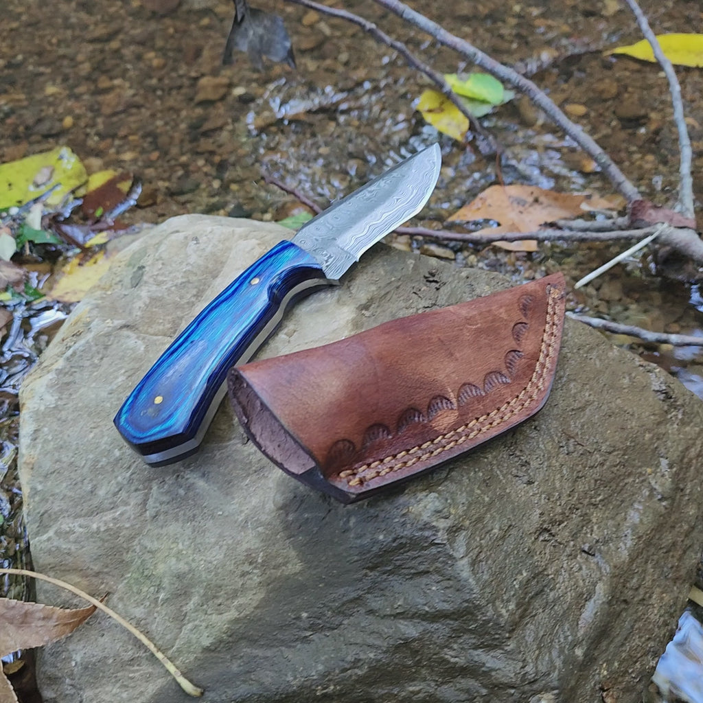 EBK-07 Damascus Steel Hunting Knife
