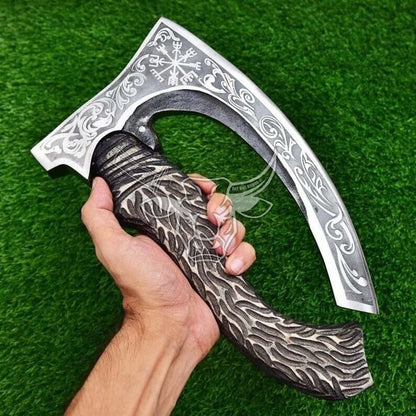 EBK-02 Engraved Pizza Axe/Cutter