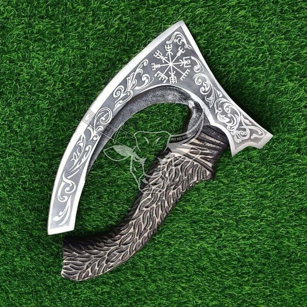 EBK-02 Engraved Pizza Axe/Cutter