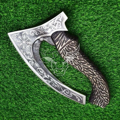 EBK-02 Engraved Pizza Axe/Cutter