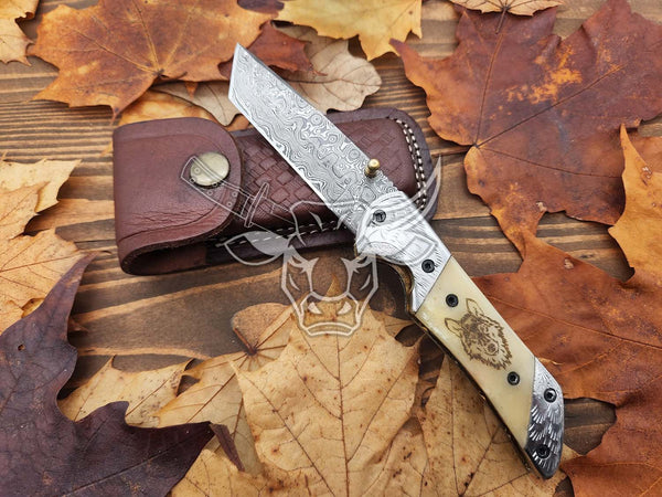 Kitsune’s Fang Tanto Folding Knife - EBK-167